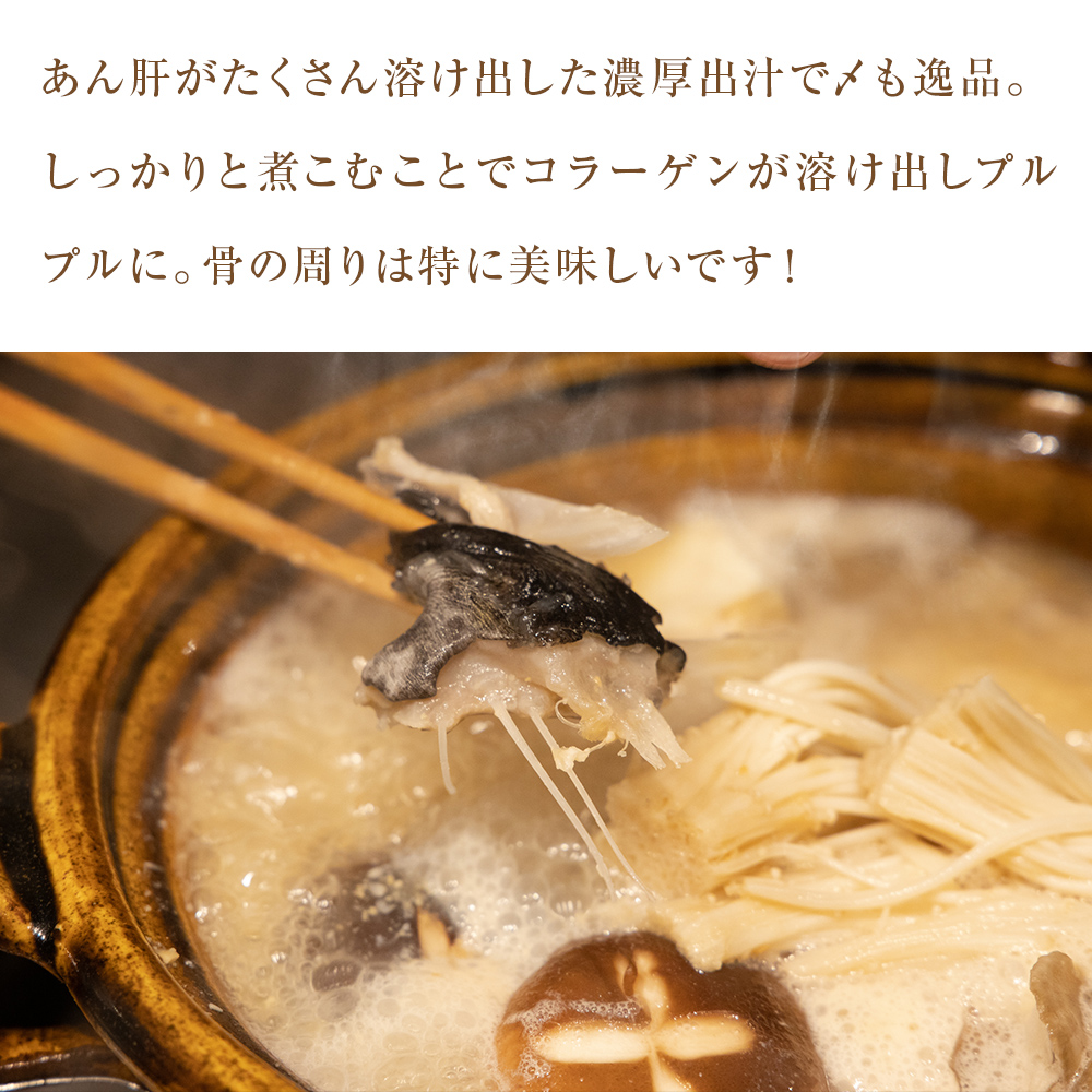 【氷見産】あんこう鍋セット　産地直送便 富山県 氷見市 