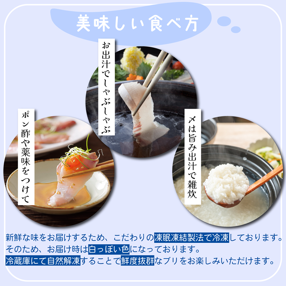 【氷見の天然寒ぶり】冬の味覚限定セット ＜2025年12月中旬