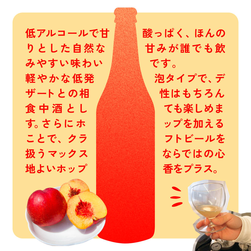 ネクタリンのミード Kumanashi 500ml 蜂蜜酒 ネクタリン ハチミ