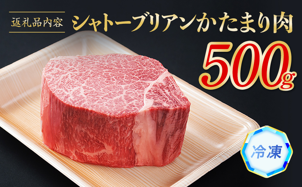氷見牛 シャトーブリアン 500g | シャトーブリアン 牛肉 ステ