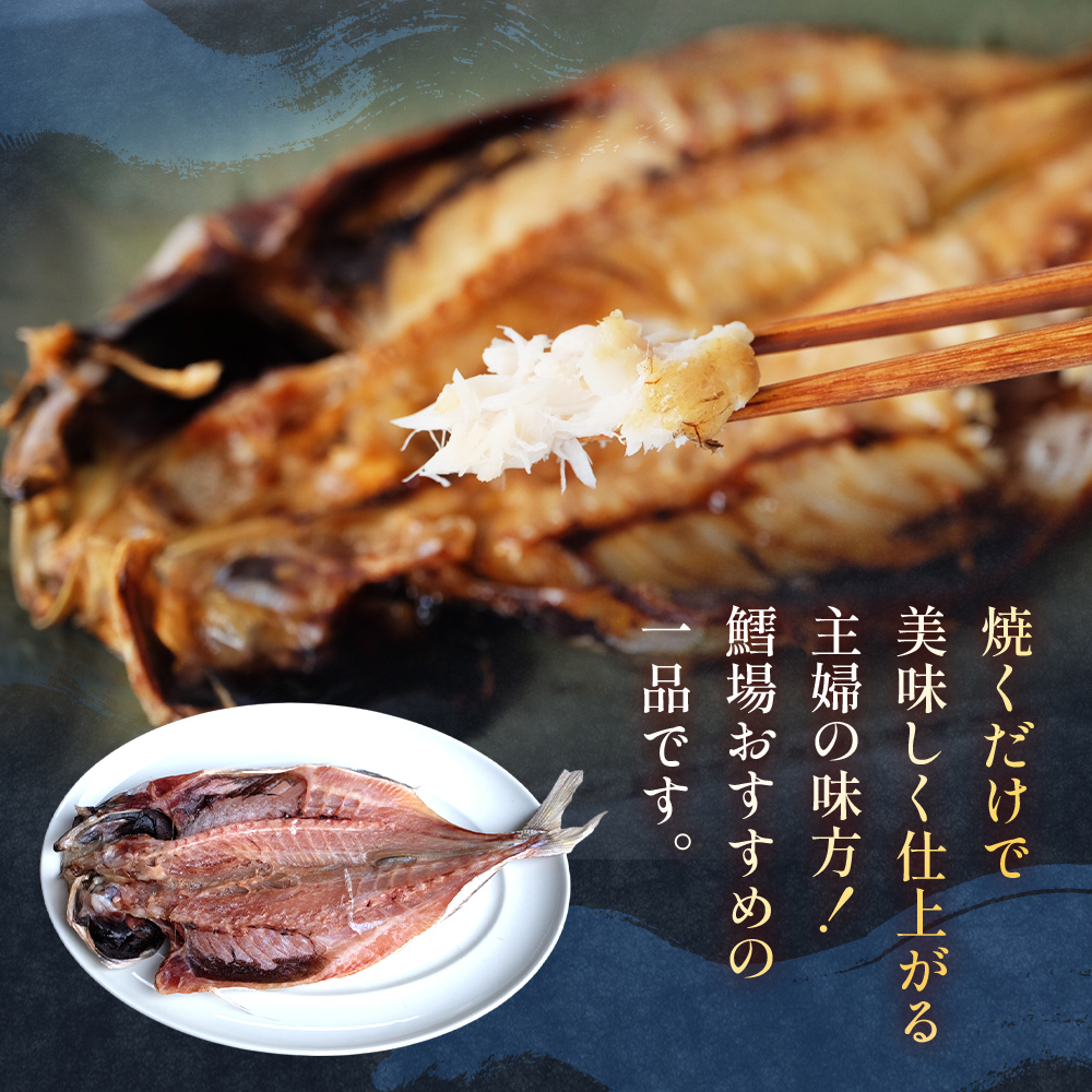 【隔月3回定期便】【訳あり】あじの干物（約30cm）12枚  富