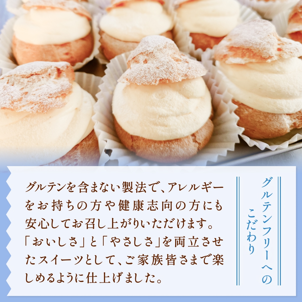 シュークリーム ひみふわシュー 10個 【富山の自然が育んだ
