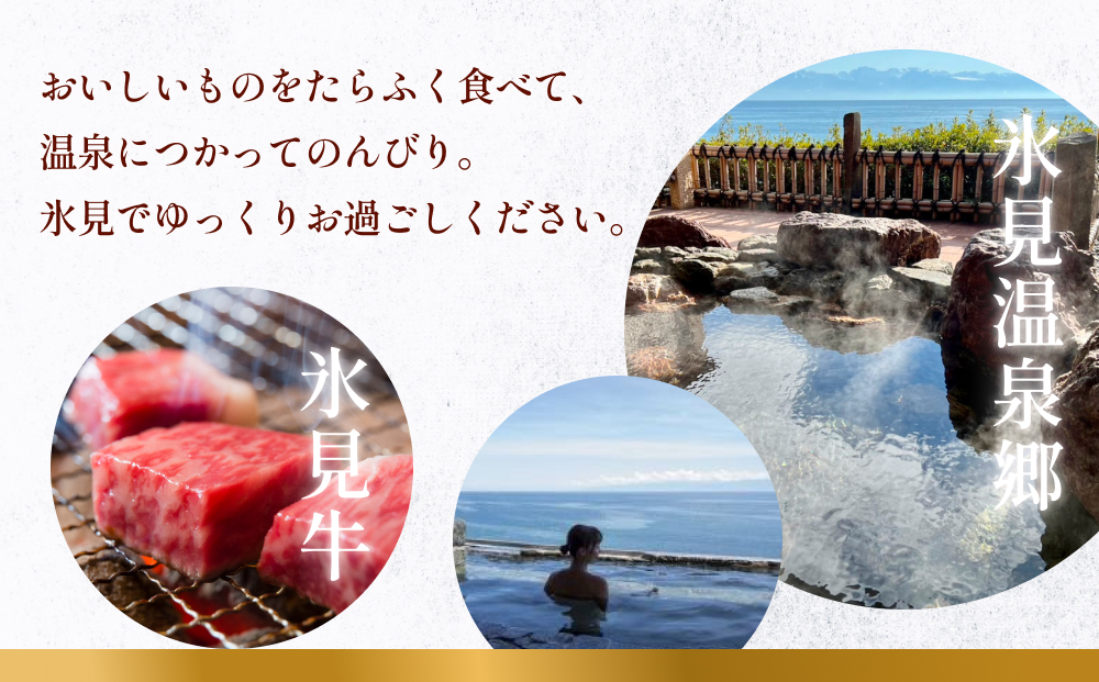 氷見１泊２食付き宿泊 補助券 （20,000円分） ｜宿泊券 クー