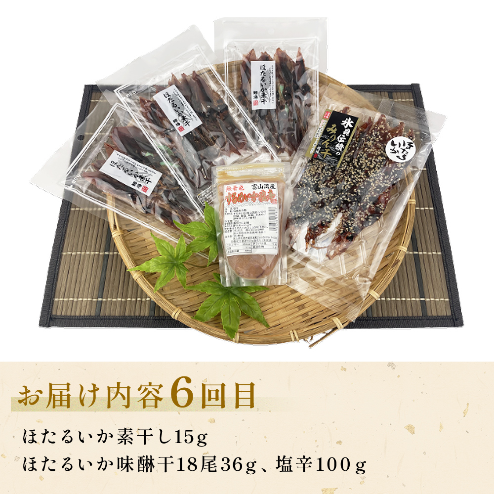 〈6ヶ月連続定期便〉 富山県氷見尽くし！「氷見ぶり」「氷見産干物」「氷見産昆布〆お刺身」「氷見うどん」「ほたるいか」など氷見の旨いもんが22種！
