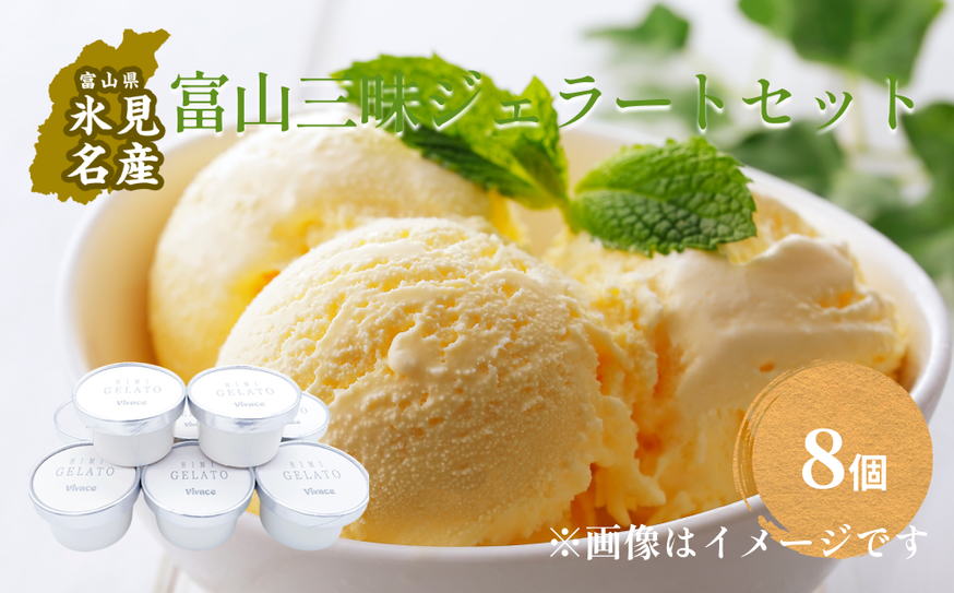 富山三昧ジェラートセット