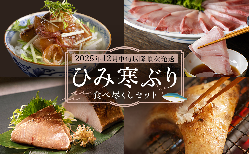 【先行予約】ひみ寒ぶり食べ尽くしセット【2025年12月中旬