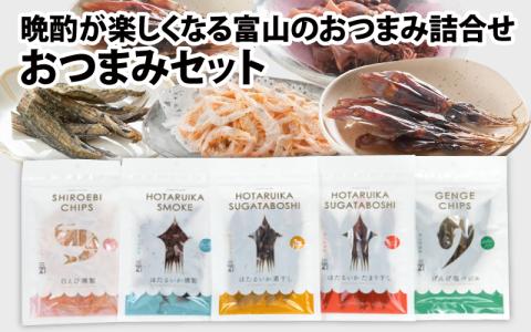 おつまみセット　晩酌が楽しくなる富山のおつまみ詰合せ カネツル砂子商店