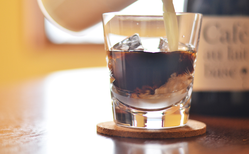 「水の時計」カフェ・オ・レベース 720ml×1本/自家焙煎  カフェオレ コーヒー おすすめ /北山物産「水の時計」/富山県 黒部市