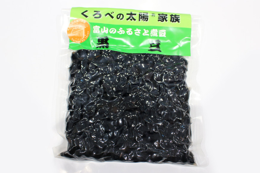 富山のふるさと煮豆 黒豆 300g×1袋 [ 豆 煮豆 くろまめ クロマメ ]/くろべの太陽/富山県 黒部市