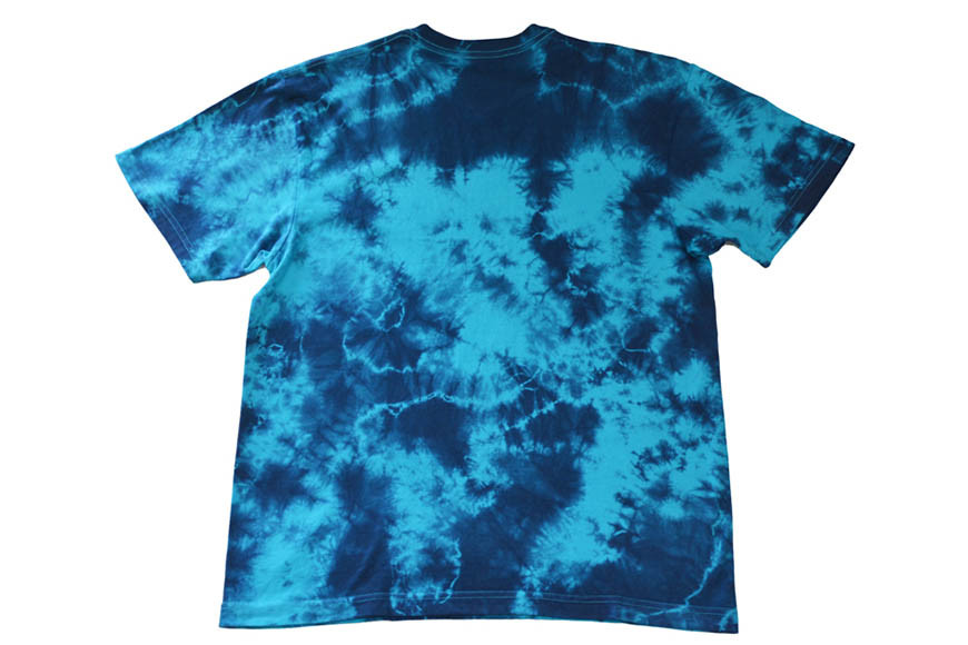 Tシャツ ASCENSION  藍染め タイダイ TシャツE 1枚 S