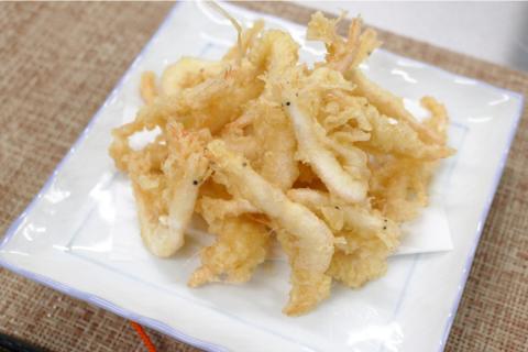 富山湾の宝石「 白えび 」の天ぷら 60g/くろべの太陽/富山県 黒部市 シロエビ えび エビ 海老 天ぷら 冷凍 調理済み