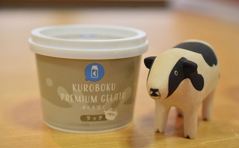 くろぼくジェラート 120ml×12個 5種セット 詰め合わせ スプーン付き アイスクリーム 冷凍/くろべ牧場まきばの風 うしのいえMOOガーデン/富山県 黒部市 スイーツ お菓子 菓子 おやつ