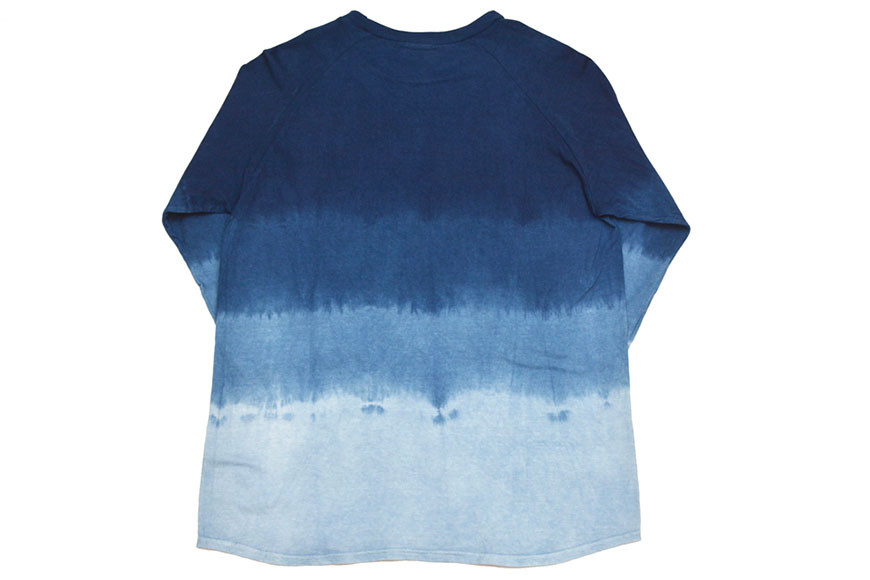 Tシャツ ASCENSION  藍染め 7分Tシャツ 1枚 トップス カットソー