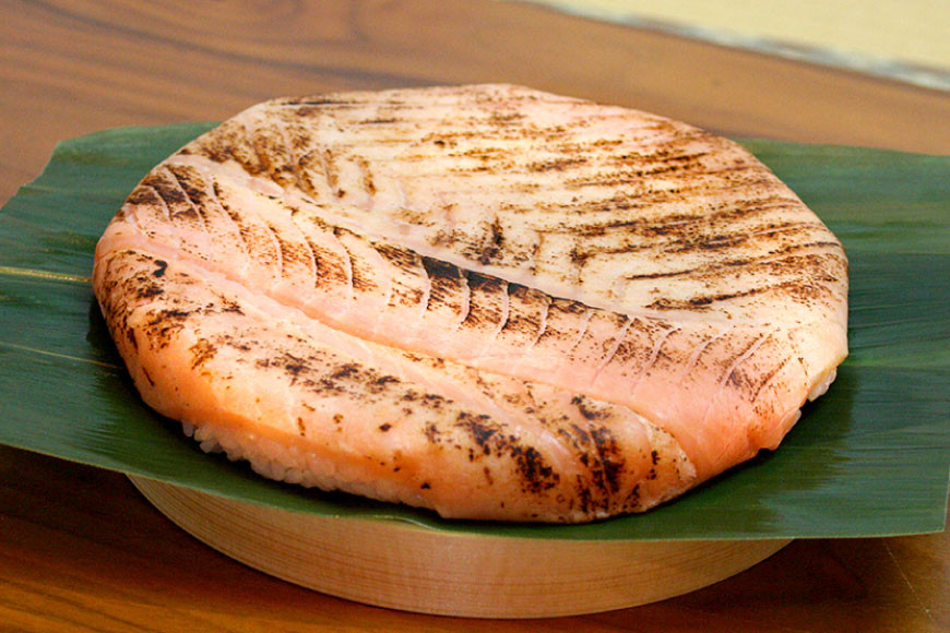 トロ炙り ます寿司 400g×1個＆押し寿司 3種 各35g×6個 計18個 セット 鱒寿司 押し寿司 富山名物 化粧箱入 食べ比べ 冷蔵/ます寿司屋ヒロ助/富山県 黒部市