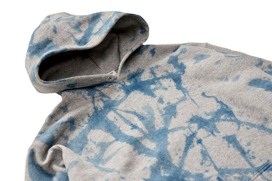 パーカー ASCENSION  藍染め アブストラクト パーカーA 1枚 L