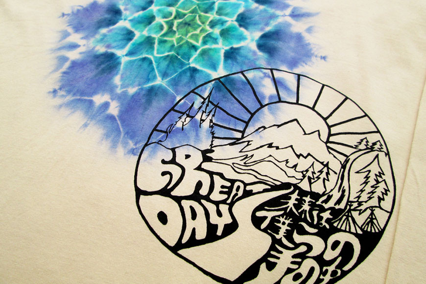 Tシャツ ASCENSION タイダイ ロングTシャツ 1枚 L