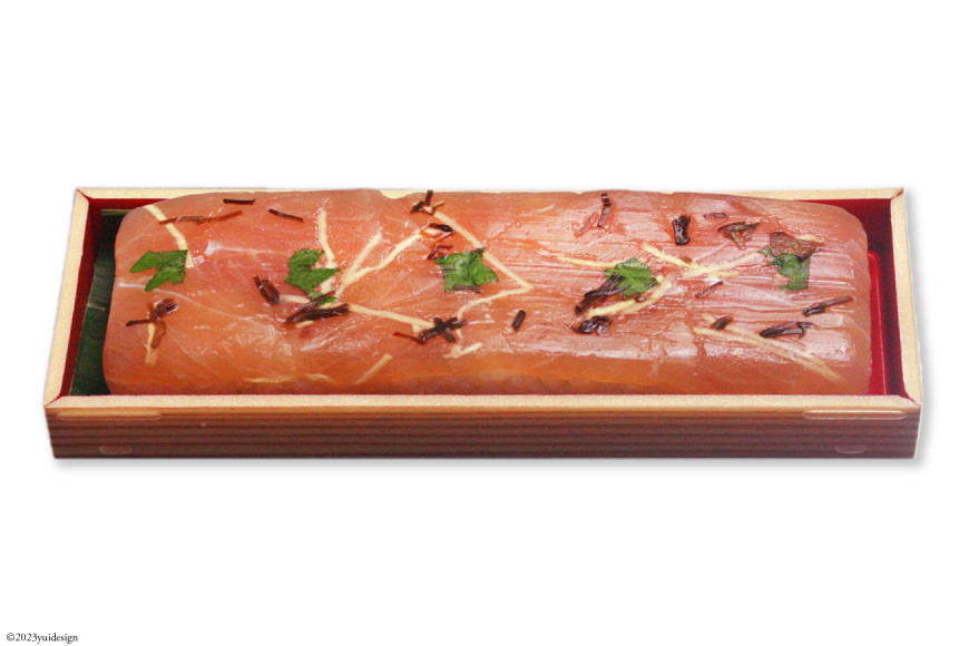 サス (カジキマグロ）昆布〆の棒寿司 1本 210g/ます寿司屋ヒロ助/富山県 黒部市  寿司 鮨 まぐろ マグロ