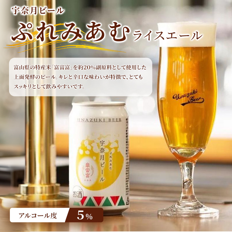 ビール 宇奈月ビール12缶セット/地ビール クラフトビール 北陸 缶/富山県黒部市
