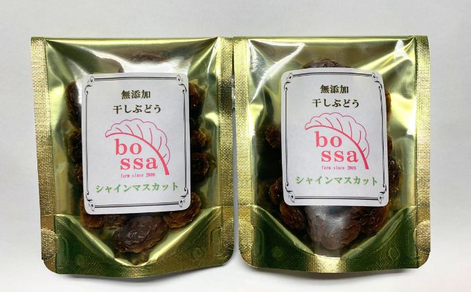 無添加 干しぶどう シャインマスカット 40g×2袋 期間限定 国産 レーズン ドライフルーツ 砂糖不使用