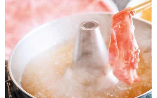 【農林水産大臣賞受賞】黒部名水ポークしゃぶしゃぶセット（ローススライス350g・バラスライス300g）