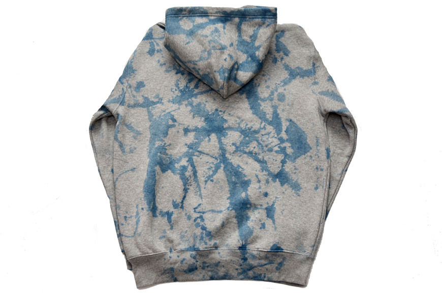 パーカー ASCENSION  藍染め アブストラクト パーカーA 1枚 L