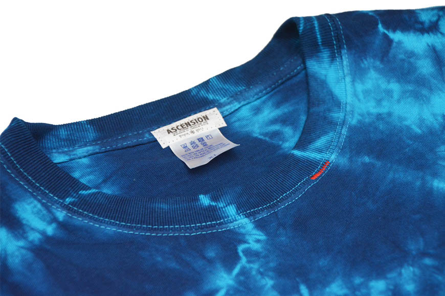 Tシャツ ASCENSION  藍染め タイダイ TシャツE 1枚 S