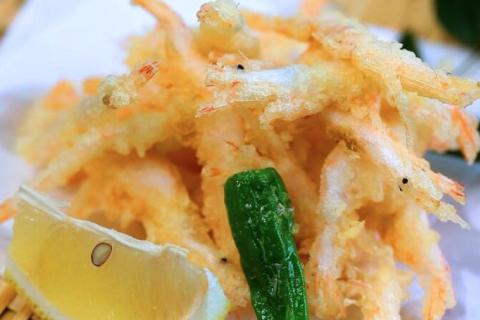 富山湾の宝石「 白えび 」の天ぷら 60g/くろべの太陽/富山県 黒部市 シロエビ えび エビ 海老 天ぷら 冷凍 調理済み