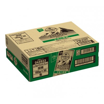 ジョージア エメラルドマウンテンブレンド至福の微糖 185g缶×30本