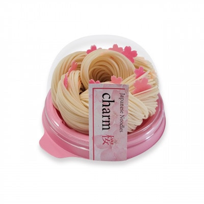 富山県砺波市　柿里商店手延べ素麺「knot charm 桜2」桜もお召し上がりいただけます