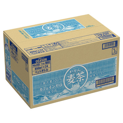 やかんの麦茶from爽健美茶 650mlPET×24本