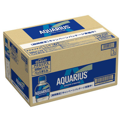 アクエリアス【冷凍兼用】500mlPET×24本