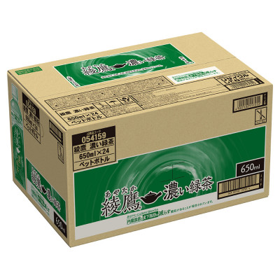 綾鷹濃い緑茶 650mlPET×24本