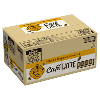 ジョージアカフェラッテ500mlPET×24本