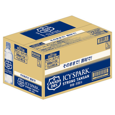 アイシー・スパーク from カナダドライ　500mlPET×24本