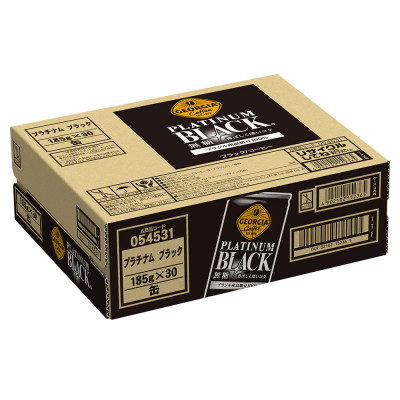 ジョージア プラチナムブラック 185g缶×30本