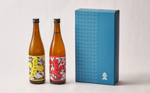 立山梅酒・立山ゆず酒(720mlセット)