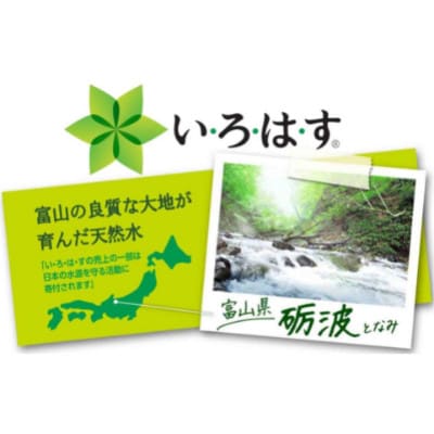 【毎月定期便】い・ろ・は・す天然水(ラベルレス) 560mlPET24本全3回