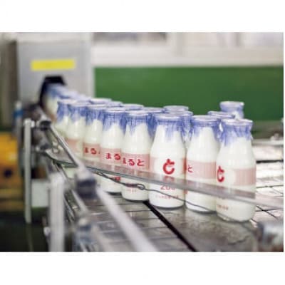 【毎月定期便】【まると牛乳】富山県砺波市から瓶製品　牛乳・珈琲　6本セット全6回【配送不可地域：離島・北海道・沖縄県】