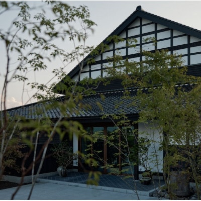 【楽土庵宿泊+アロマワークショップ体験】土の部屋、夕朝食付「郷味(きょうみ)和食」ペア宿泊券