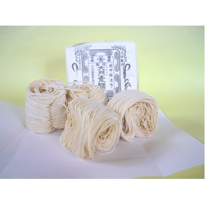 大門素麺2個・砺波めんつゆセット(化粧箱入り)