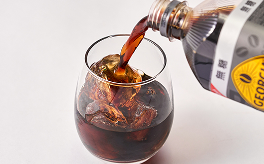 ジョージア深み焙煎贅沢ブラック 無糖 950mlPET×12本