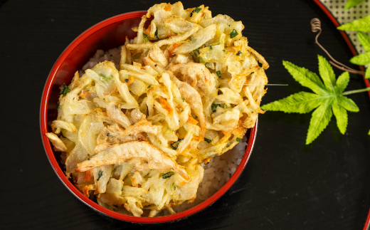 富山産白えび入りかき揚げ【かき揚げ丼の具10食セット】【配送不可地域：離島】