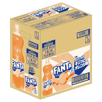 ファンタオレンジ1.5LPET(6本入り)