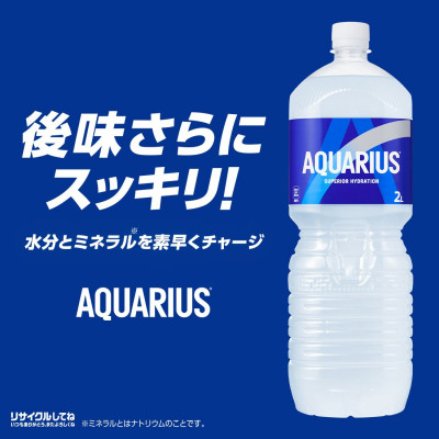 アクエリアス2.0LPET×6本