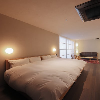 【楽土庵宿泊+アロマワークショップ体験】土の部屋、夕朝食付「郷味(きょうみ)和食」ペア宿泊券