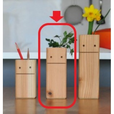 富山の杉の一輪挿し　ぴたっとchu(チュウ)