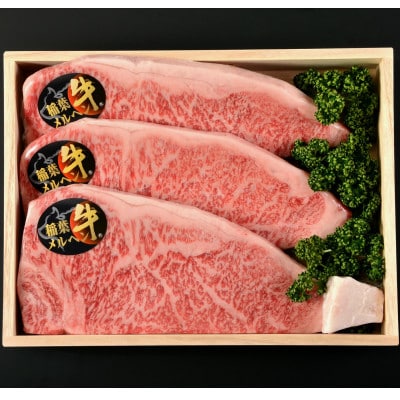 稲葉メルヘン牛(A4-A5)　サーロインステーキ(210g×3枚)【配送不可地域：離島・北海道・沖縄県・東北・中国・四国・九州】