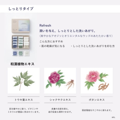 富山県産ハトムギ　ヘア＆ボディケアこわけトライアル5日分　2点セット