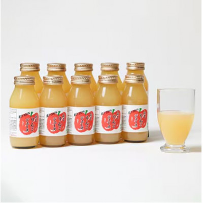りんごジュース　 小瓶20本入ギフト　(180ml×10本×2箱)