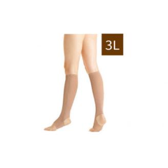 キュッとひきしめレッグシェイパー(ベージュ・3Lサイズ)